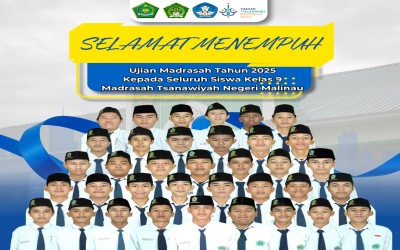Ujian Madrasah Tahun 2025 Madrasah Tsanawiyah Negeri Malinau