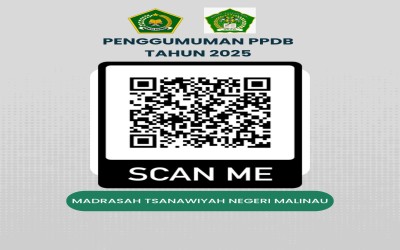 PENGUMUMAN PPDB 2025 MTsN Malinau